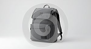 Stylish Grey Backpack: Modern Design, Durable Fabric