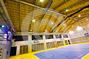 Modern gym interior