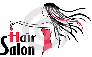 Modern Hair Salon Logo