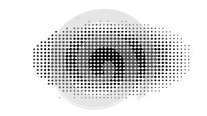 Modern Halftone Dot Gradient Texture Background, vector design Generative AI