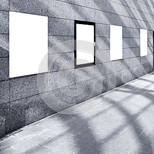 Modern hall inside office center