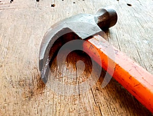 Modern hammer for builders tolls