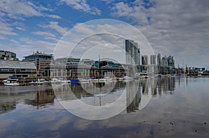 Modern Harbour Puerto Madero district in Buenos Aires Argentina