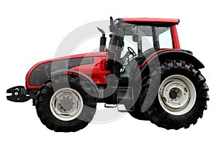 Modern heavy tractor.