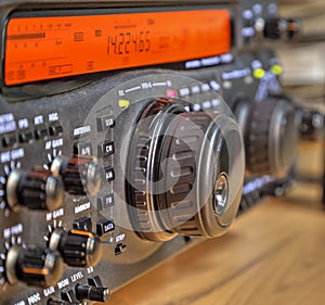 Modern high frequency radio amateur transceiver