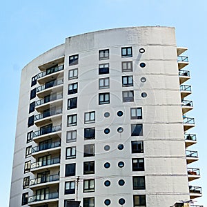 Modern High Rise Apartment Building, Sydney, Australia