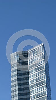 Modern high rise building