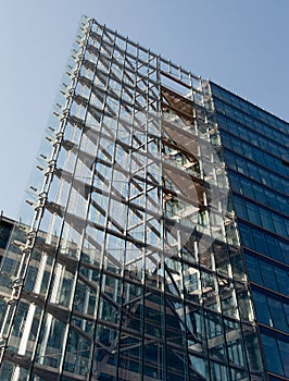 Modern high-rise building in Berlin