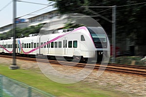 Modern High Speed Train