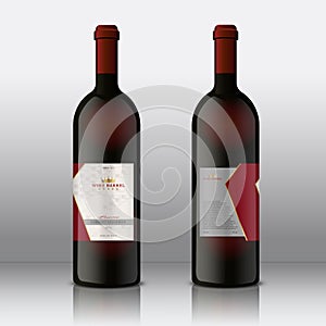 Modern Hight Quality Wine Labels