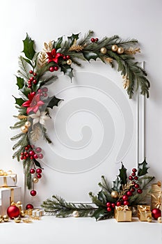 Modern holiday decor Stylish festive home Christmas centerpiece ideas Winter home styling