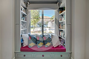 Modern Home Book Reading Nook