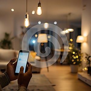 Modern Home Lighting App Control