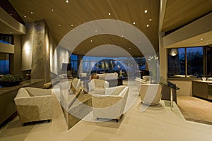 Modern Hotel Lobby