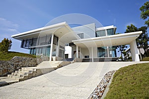 Modern house exterior