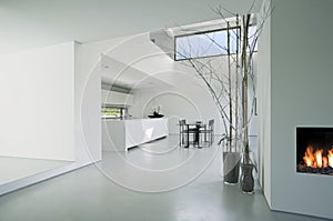 Modern house interior