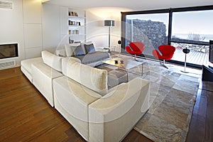 Modern house interior