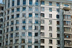Modern house with lots of windows