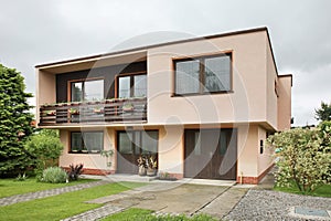 Modern house near Liptovsky Mikulas. Slovakia