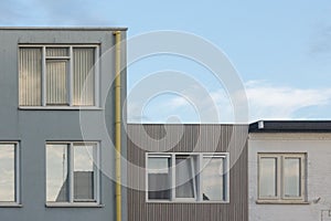 Modern houses in Netherlands