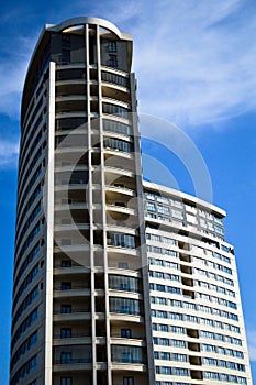 Modern housing apartments and details.