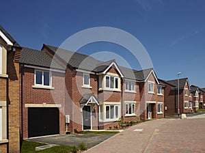 Modern housing development