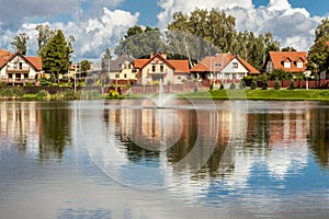 Modern housing estate - Poland