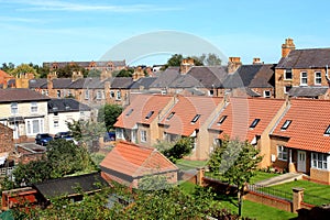 Modern housing estate in Scarborough