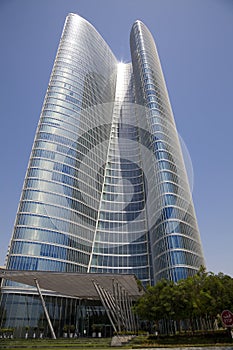 Modern Iconic Building, Abu Dhabi, UAE