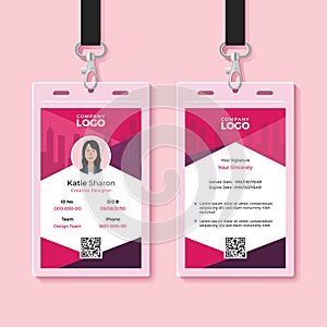 Modern Identity Card Design Template