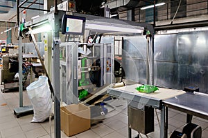 Modern industrial candy packaging machine
