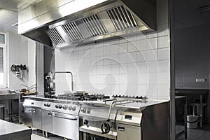 Modern industrial kitchen