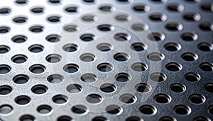 Modern Industrial Metal Grid Texture