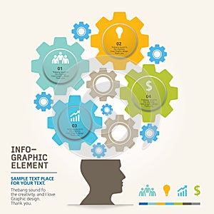 Modern info-grapgic design