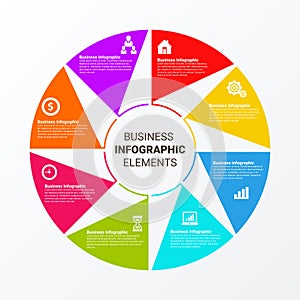 Modern Infographic Options Banner options. Vector infographic element. - Vector