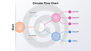 Modern Infographic Vector Banner