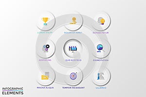 Modern Infographic Vector Template