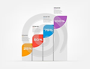 Modern infographics element template. Vector illustration. can be used for workflow layout, diagram, banner, web design