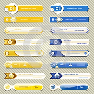 Modern infographics options banner. Vector illustration. can be used for workflow layout, diagram, number options, web design