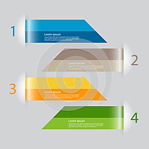 Modern infographics template