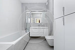 Modern interior design - bathroom