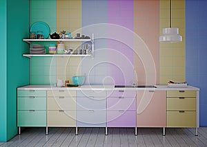 modern interior design concept.