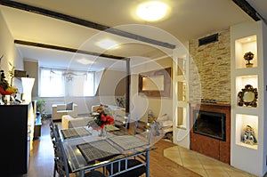 Modern interior of home