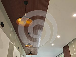 Modern interior lighting hallway ceiling design