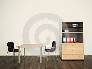 Modern interior office