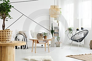 Modern interior of room