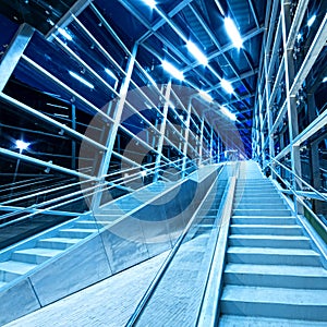 Modern interior stairs