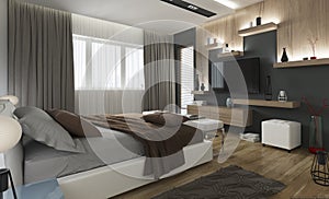 Modern interior visualization 1