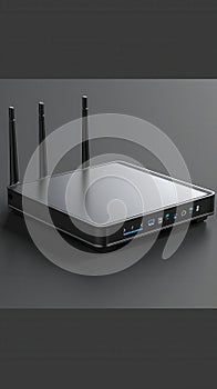 Modern Internet-Connected Device. Innovative technology concept