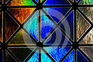 Holographic triangular background